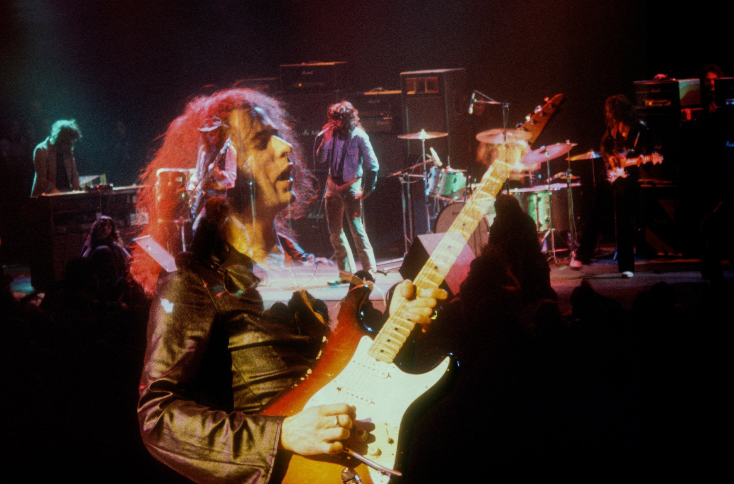 Ritchie Blackmore with Deep Purple, Double Exposure , Croydon UK, February 1972