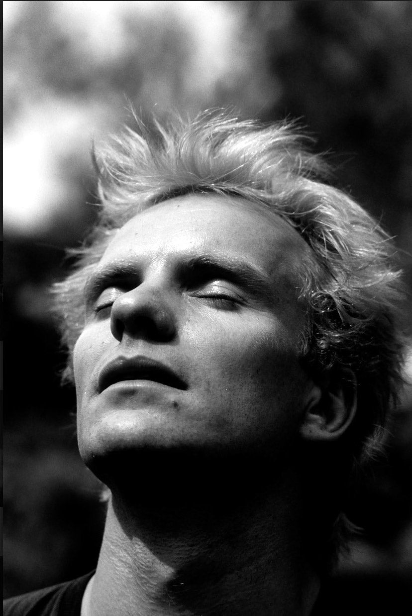 Sting on set of Dune, Mexico City 1983