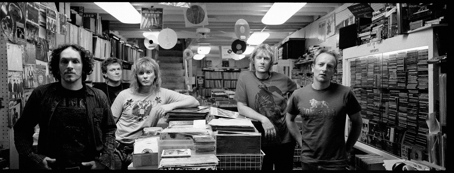 Def Leppard at Second Hand Rose Recod Shop, NYC 2003