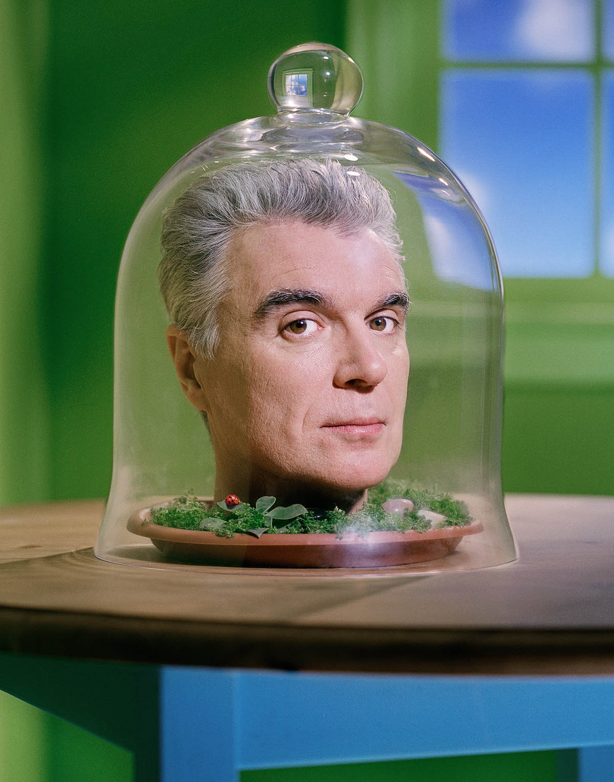 David Byrne Jar Head NY 2004