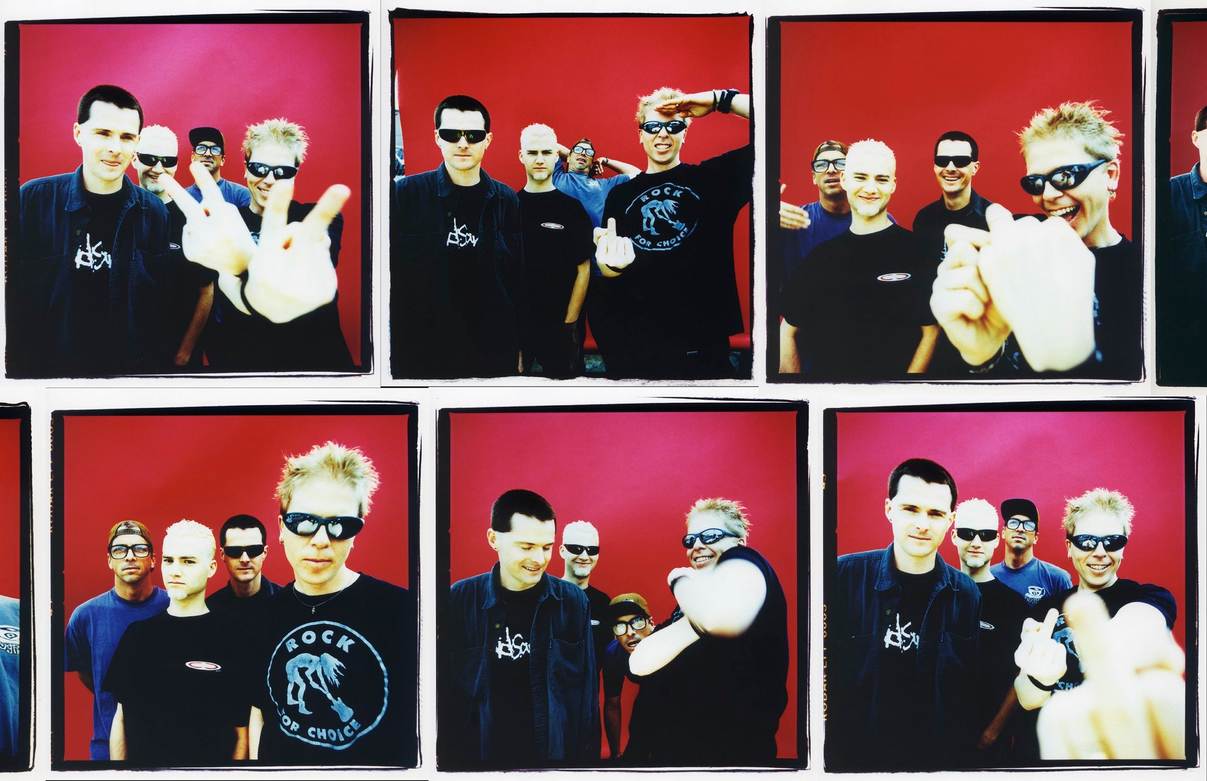 The Offspring, RED GROUP COLLAGE 1996