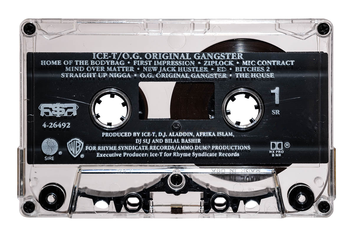 Ice-T OG Original Gangster A Side White