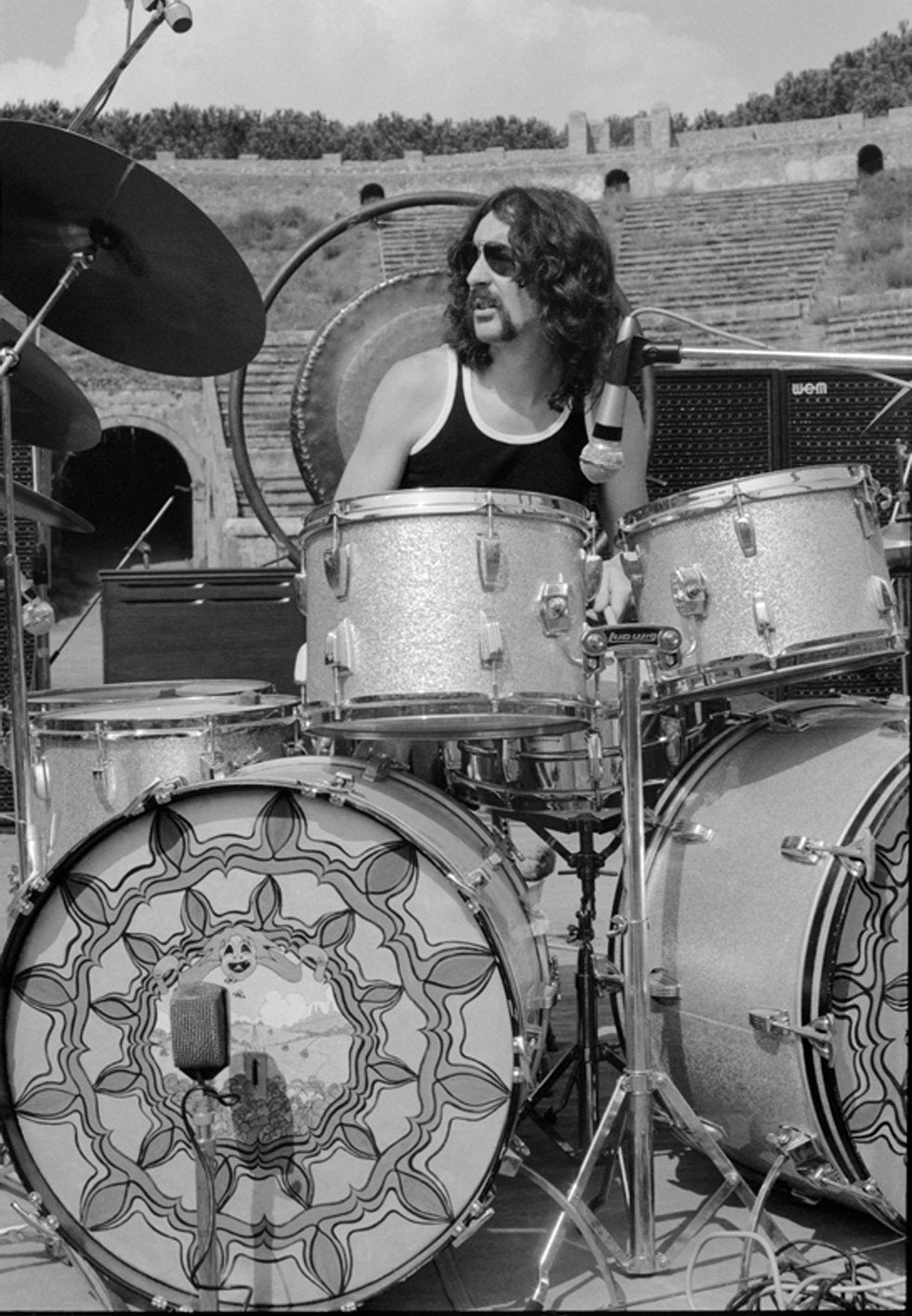 Nick Mason and Drums (Pink Floyd Live at Pompeii) 1972