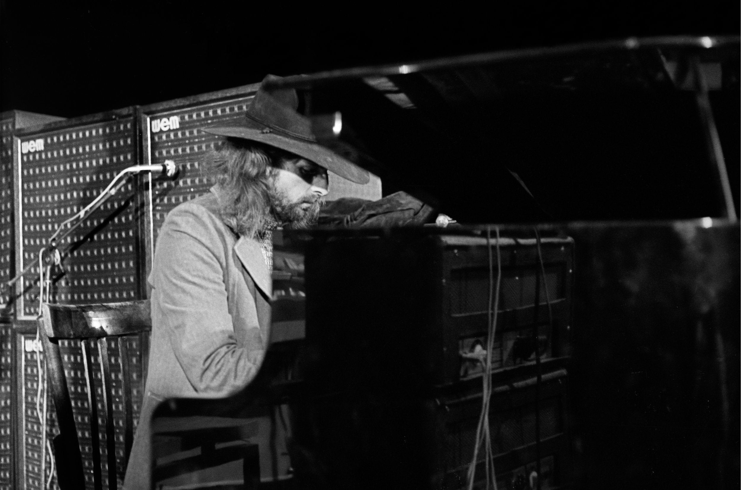 Rich Wright at the Piano (Pink Floyd Live at Pompeii)