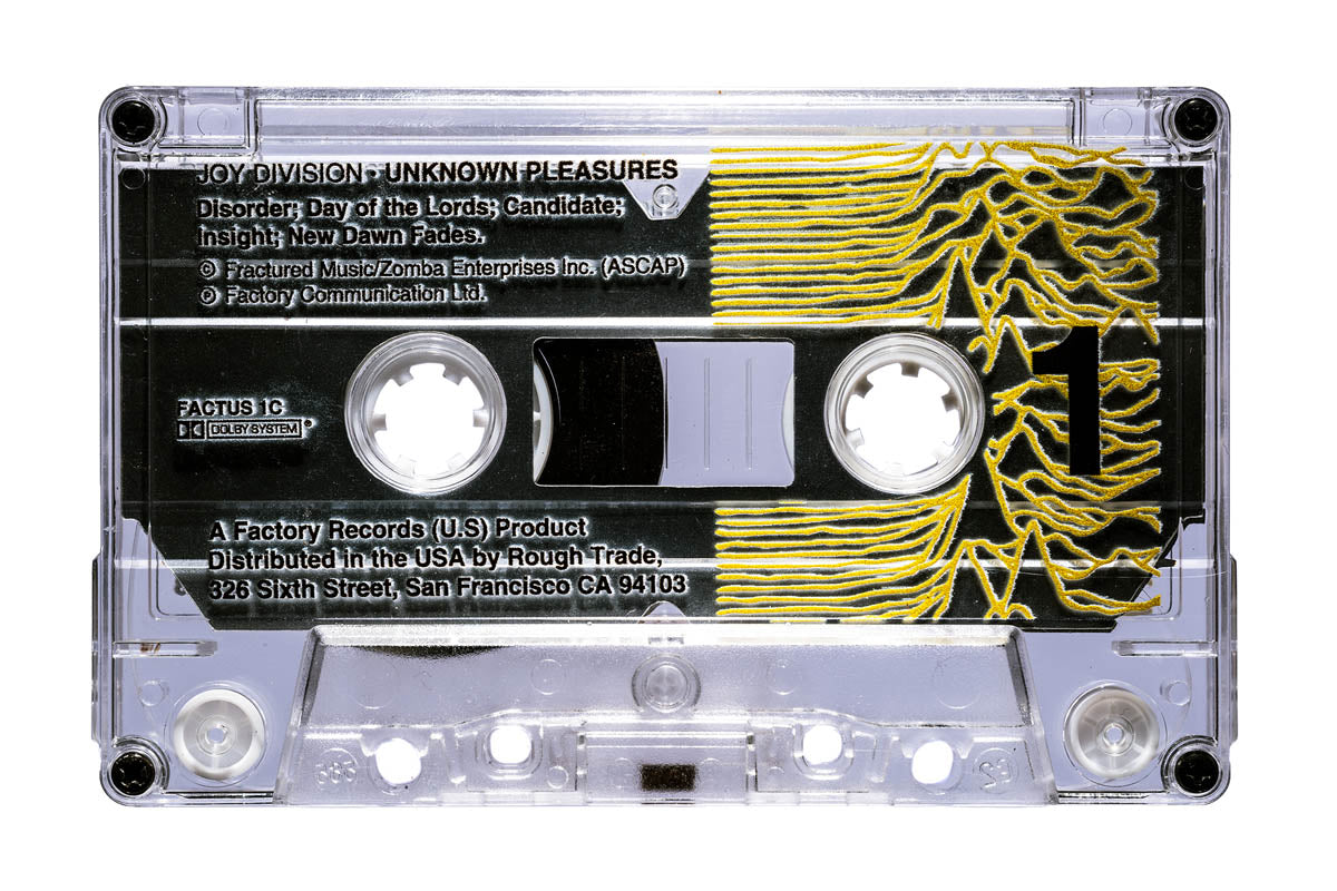 Joy Division Unknown Pleasures A Side on White