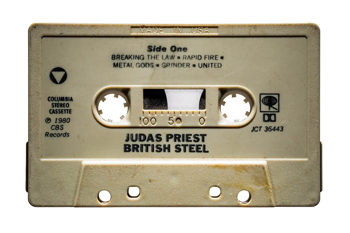 Judas Priest British Steel A side White