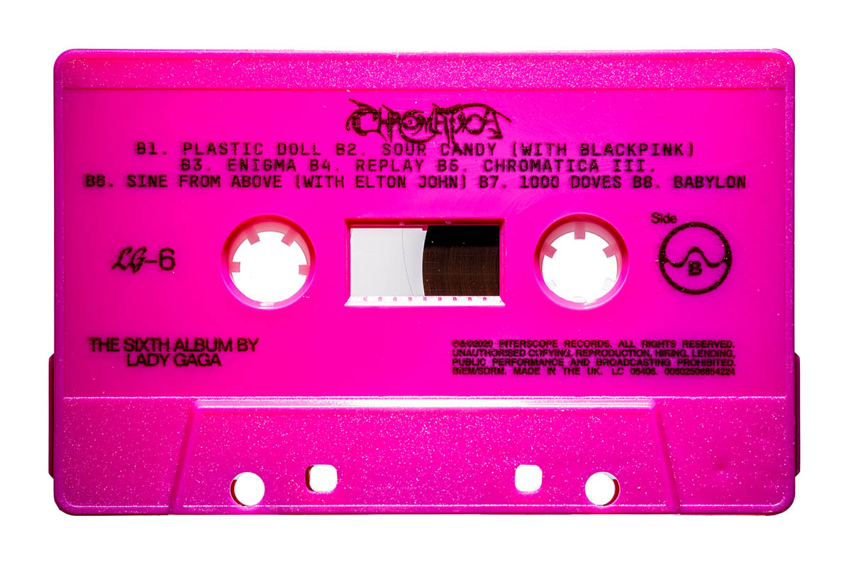 Lady Gaga Chromatica B side white