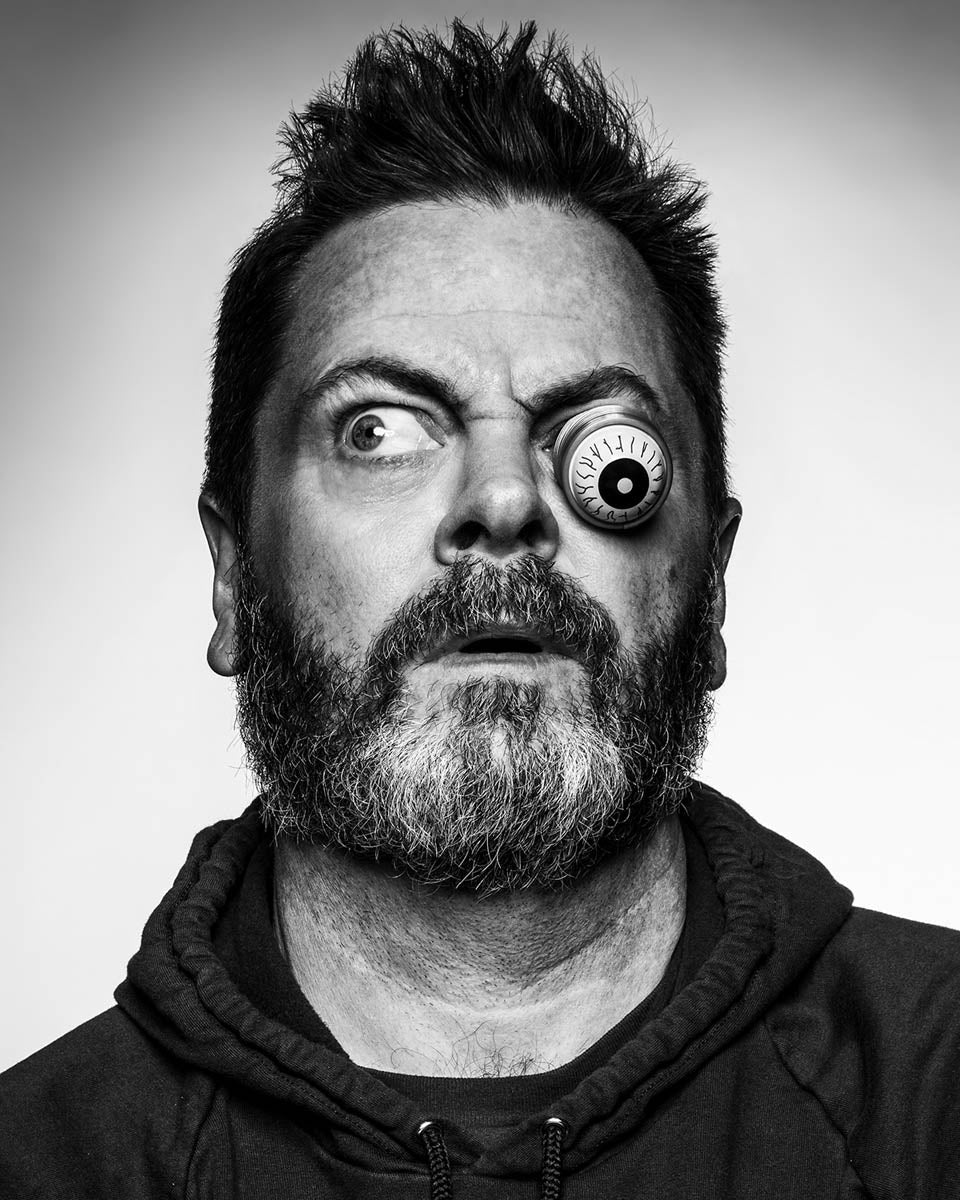 Nick Offerman Slinky Eye