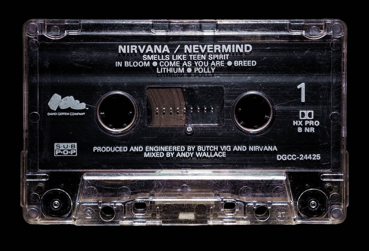 Nirvana Nevermind A Side Black