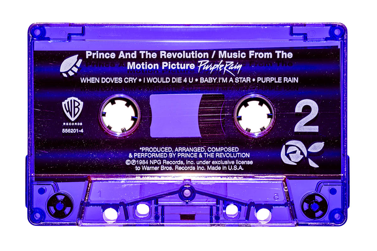 Prince Purple Rain B Side White
