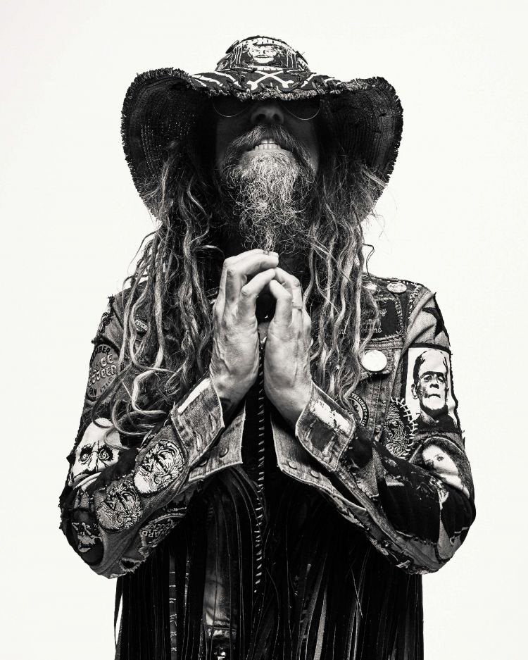 Rob Zombie B&W